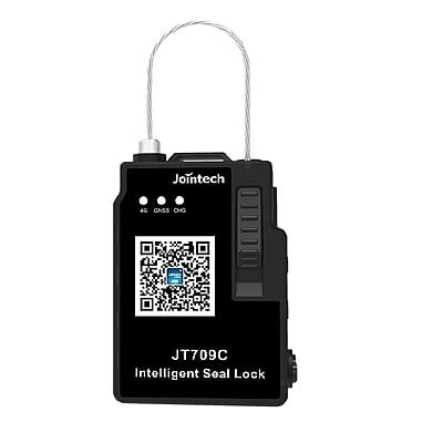Electronic container seal padlock alarm