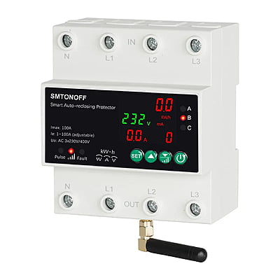 Wifi Power Meter-Tuya. For Commercial use- 3phase