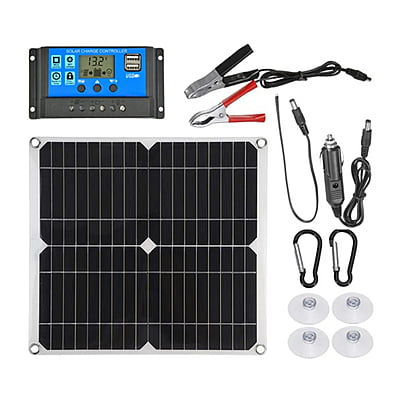 Solar Panel with battery backup