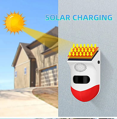 Outdoor Solar PIR Detector-Wifi Based