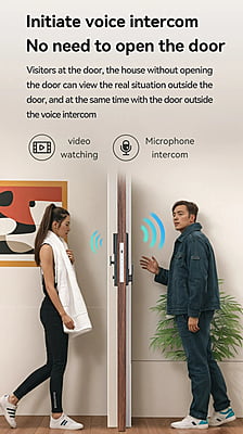 Smart Door Lock with Intercom