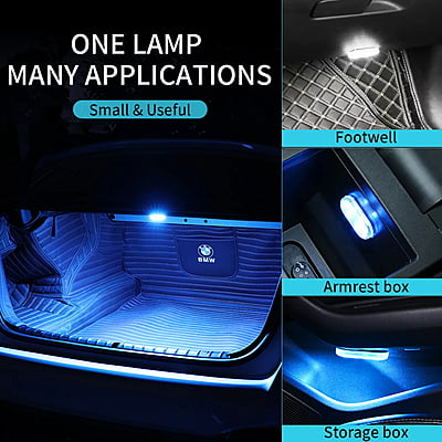 Car interior LED lights