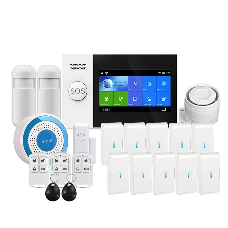Alarm System Kit-Touchscreen LED